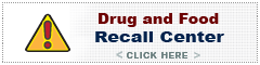 Drug and Food Recall Center